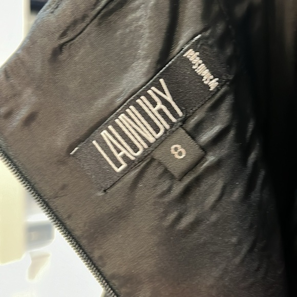 Laundry Black Strapless Bow Dress - Picture 4 of 5